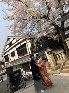 厳島神社で挙式